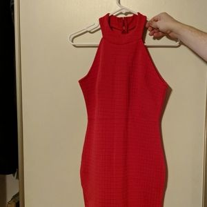 Red Collar Dress